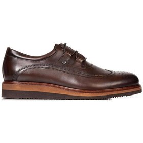 Resim Greyder 63345 Mr Formal Casual Erkek Klasik Oxford Ayakkabı Kahverengi 