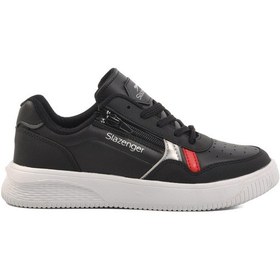 Resim Slazenger Siyah-beyaz Kadın Spor Ayakkabı Majority G Siyah-beyaz 