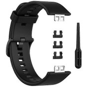 Resim Huawei Watch Fit Tia-b09/tia-b19 Akıllı Saat İçin Uygun A11 Silikon Bant 