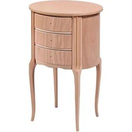 Resim Evim Hizmet Büyük 3 Çekmeceli Ovel Komot 