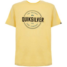 Resim Quiksilver Circle Up SS Erkek Tişört Sarı 