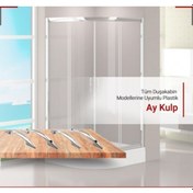 Resim Duşakabin Cam Kapı Kulpları 16Cm Lik 