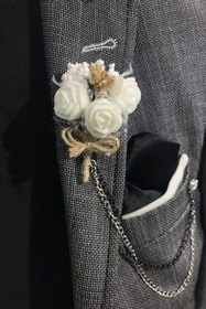 Resim Limelia Beyaz Yaka Çiçeği - Damat Çiçeği - Sağdıç Çiçeği 10 Adet 