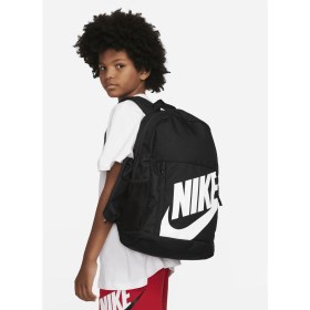 Resim Nike Çocuk Siyah Beyaz Sırt Çantası DR6084-010-Y Nk Elmntl Bkpk 