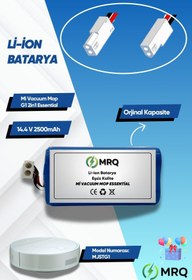 Resim Mrq Xiaomi Mi Vacuum Mop G1 2İn1 Essential Robot Süpürge Bataryası (Orijinal Kapasite) 2500Mah Batarya 