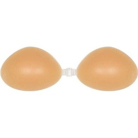 Resim Kadın Yapışkan Silikon Sütyen Bej 