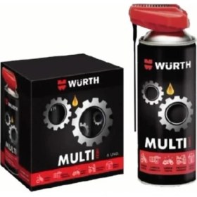 Resim Würth Multi 5ın1 Çok Amaçlı Yağlama Temizleme Sprey 400ML 