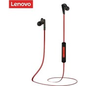 Resim Lenovo He01 Spor Kulaklıkları - Bluetooth 5.0, Boyun Bağlı, Manyetik Uyum, Mikrofonlu, Kablolu Kontrol, Kırmızı He01 He01 