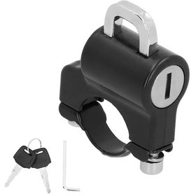 Resim Geeksen "dayanıklı Alaşımlı Kask Kilidi - Çift Anahtarlı, Motor Ve Bisikletler İçin Hırsızlık Önleyici" 