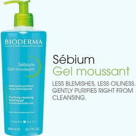 Resim Bioderma Sebium Foaming Gel Yüz Temizleme Jeli (2 paketi) 