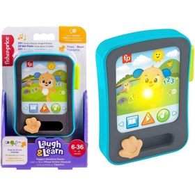 Resim Fisher Price Eğlen ve Öğren Hikaye Anlatan Köpekçik JGX02 