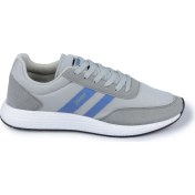Resim Jump 26396 Açık Gri - Mavi Erkek Sneaker Günlük Spor Ayakkabı 