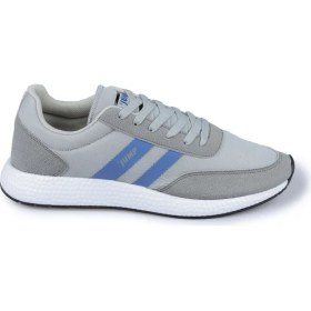 Resim Jump 26396 Açık Gri - Mavi Erkek Sneaker Günlük Spor Ayakkabı 