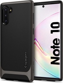 Resim Spigen Galaxy Uyumlu Note 10 Kılıf Neo Hybrid Gunmetal 
