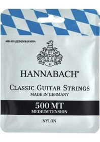 Resim Hannabach 500mt Klasik Gitar Teli Seti Başlangıç/orta - Gitar Aksesuarı Medium Tension Orta Sertlik , Naylon 815 Serisi, Dengeli Ve Uzun Ömürlü Ölçüler: 4/4 Standart Klasik Gitar 