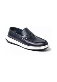 Resim Navy Safari Oxford Klasik Erkek Diğer Ka-26y-e15304 John May Mars Shoe Mavi 
