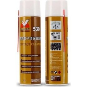 Resim Falcon 530 550ml Yağsız Kontak Oksit Temizleme Spreyi Elektronik Cihazlar İçin Hassas Temizleyici 