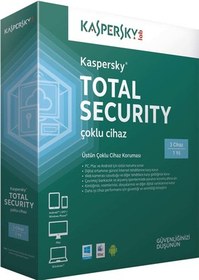 Resim Kaspersky Total Security MD KUTU 3C-1Y 