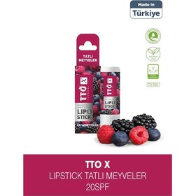 Resim Tto X Tatlı Meyveler Lipstick SPF20 