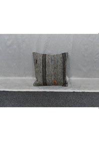 Resim Zehra Abla Halı Yeni El Dokuma Dekoratif Kilim Kırlent Yastık Kılıfı 6074 