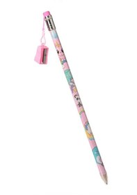 Resim Dev Kalem 38 Cm.pembe Hayvanlar Tekboynuzlar Ve Kalemtıraş 