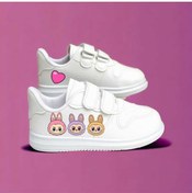 Resim bhk desing Uzun kulaklı labibu baskılı çocuk spor ayakkabı sneaker 
