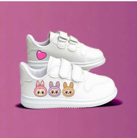 Resim bhk desing Uzun kulaklı labibu baskılı çocuk spor ayakkabı sneaker 