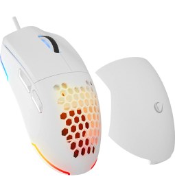 Resim Rampage Blink Beyaz Makro Tuşlu Rgb 12800 Dpı Gaming Mouse Oyuncu mouse 
