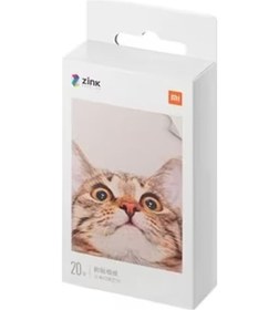 Resim Xiaomi Mi Taşınabilir Fotoğraf Yazıcı Yedek Kağıt 20'li 