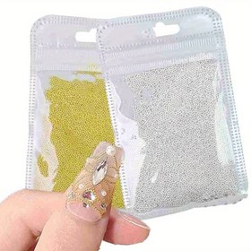 Resim 5000 adet 0.8mm Tırnak Sanatı Kaviar Boncuk - Mikro Çelik Top 3D Süslemeler, Jel Akrilik Uçlar, Manikür Aksesuarları, Tırnak Sanatı Malzemeleri | Parıldayan Tırnak Dekoru | Dayanıklı Tırnak Sanatı, Tırnak Sanatı Setleri 