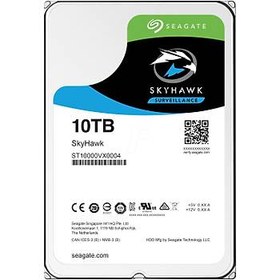 Resim Seagate Skyhawk 3.5 10TB Sata 3.0 256MB 210MB/S RV Sensör 7200RPM 64HD Kamera 180TB/YİL Iş yükü 7/24 Güvenlik Disk ST10000VX0004 HDD & Harddisk 