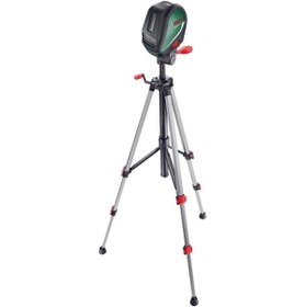 Resim Bosch Universallevel 3 Çapraz Çizgili Hizalama Lazeri + 1,5 Metre Tripod 