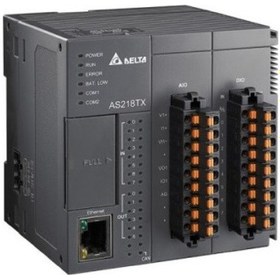 Resim Delta As218tx-a ,8d/2a 12n/2a Ethernet Canopen Plc Cpu Modül 