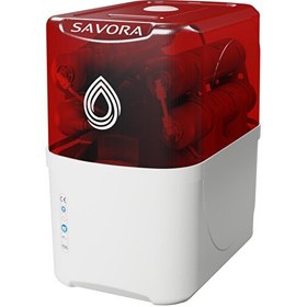 Resim Savora 14 Aşamalı 8 Litre Çelik Tanklı Kapalı Kasa Pompalı Su Arıtma Cihazı Özel Sarım Membran Filtre 