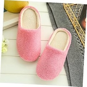 Resim Erkek Terlikleri Bulanık Ev Terlikleri Erkekler Için Kışlık Kadınlar Için Paspas Erkekler Için Kadınlar Için Bulanık Slaytlar Rahat Rahat 