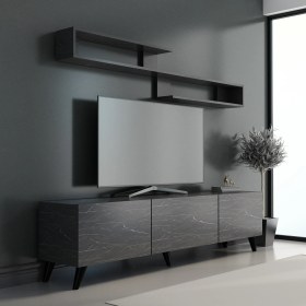 Resim Newline Mobilya X3032 Bendir Mermer Desen - 180 cm 