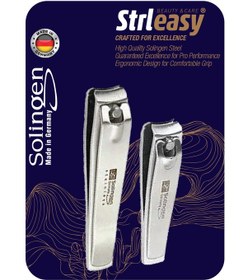 Resim Strleasy 6568 Solıngen Çelik Tırnak Makası Seti - 2'li 