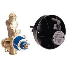 Resim Grohe Ankastre Banyo Duş Bataryası Duvar Içi Gövde 