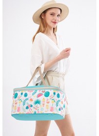 Resim Superbag 22 Litre Piknik Çantası Kamp Çantası Sıcak Ve Soğuk Tutan Çanta Mavi Mavi 