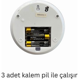 Resim Kablosuz Engelli İpli Wc Tuvalet Alarmı Stiker + Pil 