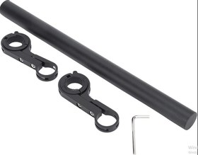 Resim Çift Ayak Uzun 30 cm Gidon Uzatma Aparatı 