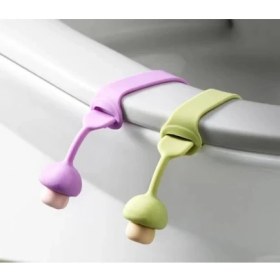 Resim Mantar Tasarımlı Klozet Kaldırma Aparatı 5 Li Set 