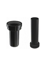 Resim Kale Gömme Rezervuar Temiz Su Pis Su Ara Uzatma Borusu contası Siyah 