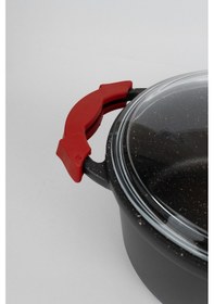 Resim Masterchef Aluminyum Döküm Derin Tencere 26 Cm Gri 