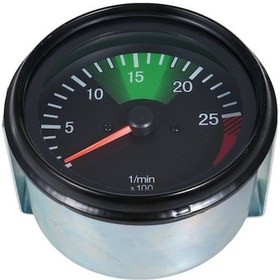 Resim 12v 3.75 İnç 0-2500 Rpm Akıllı Tachometre, 637hz Mercedes 100mm Ve Tüm Araçlar İçin Doğru Değer Ölçümü Ve Kolay Kurulum 