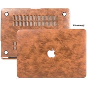 Resim Kahverengi Macbook Pro Kılıf 13inç M1-m2 A1706-08 A1989 A2159 A2251 A2289 A2338 Ile Uyumlu Leat01 McStorey