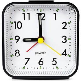 Resim Kuvars uyku saati yatak odası banyo sehpa masası sessiz tiktak sesi olmayan büyük ekranlı gece lambalı, erteleme fonksiyonlu, kullanımı kolay ve yeterince yüksek sesteli, derin uykululara uygun öğrenciler için yaşlılar yanındaki pil uyandırıcı saat 