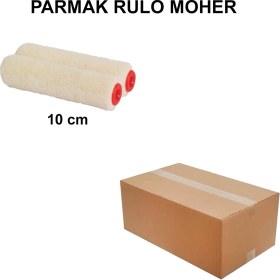 Resim Izmir Fırça Arge Toptan Parmak Rulo Moher Yedek (2'li) 10CM -200 Adet 012530 