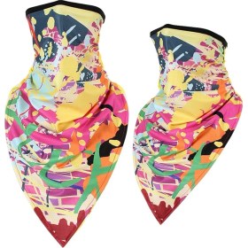 Resim Chaoduo Shop No.5 Tarzı Spor Üçgen Maske Bisiklet Bandana Yürüyüş Kamp Avcılık Koşu Ordu Bisiklet Askeri Taktik Boyun Örtüsü Kadın Erkek Atkılar (Yurt Dışından) 