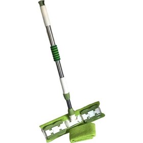 Resim Gül Temizlik Teleskopik Mikrofiberli Yedekli Mop Püskül 